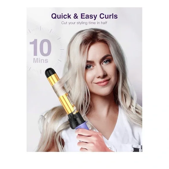 Automatic Rotating Curling Iron - 1 1/4 Inch - Picture 1 of 10